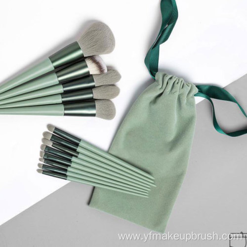 Hot Free Sample Plastic Handle Beauty Foundation Brushes